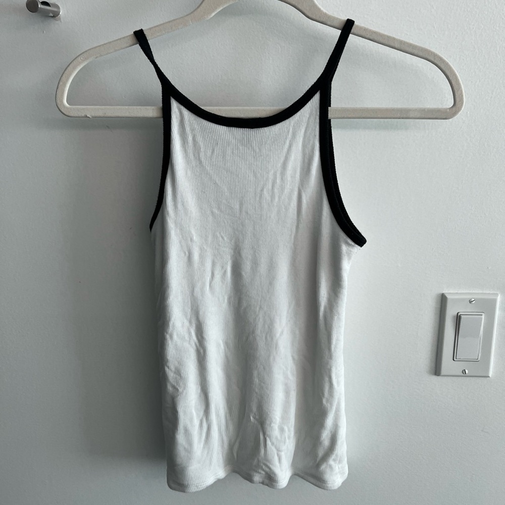 ATM white tank top